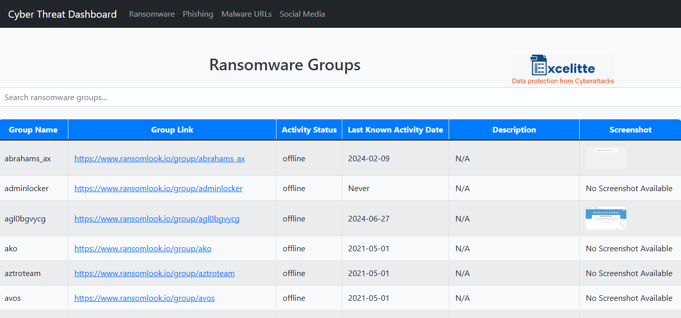 Excelitte Web Crawler